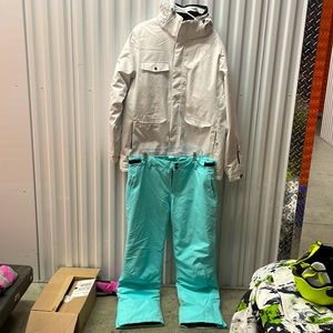 Skiing, snowboarding suit